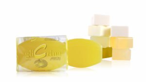 jabon en barra de glicerina amarillo glicrina como idem o trianon
